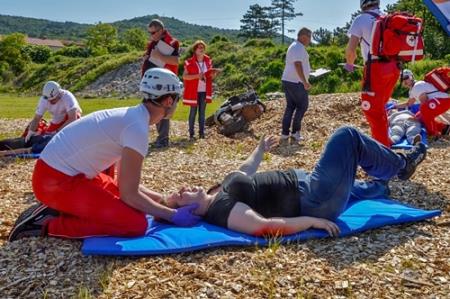 Preverjanje ekip prve pomoči v Sežani 4